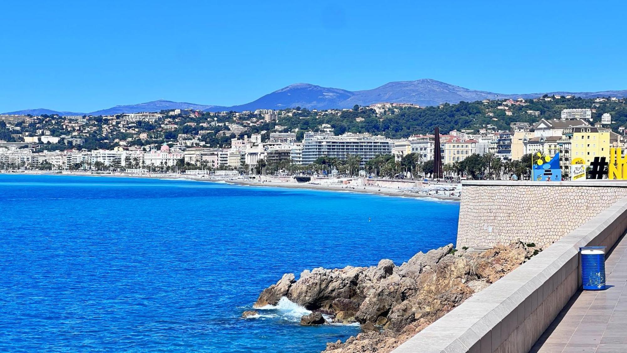 Le Saint Honore A 500 Metres A Pied De La Plage Nice Bagian luar foto
